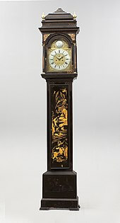longcase clock made by John Tolson 